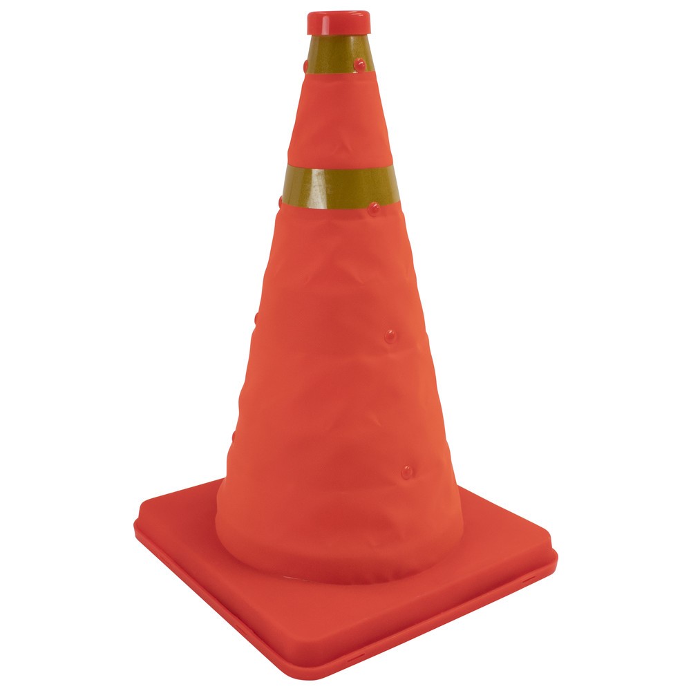 Dönges Klett-Faltsignal, 700 mm, Tagesleuchtfarbe, Feuerwehr, Unfall